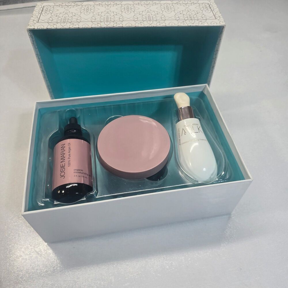 Josie Maran Argan Anniversary Set! "Anniversary Blend" Milk & Argan. PREOWNED